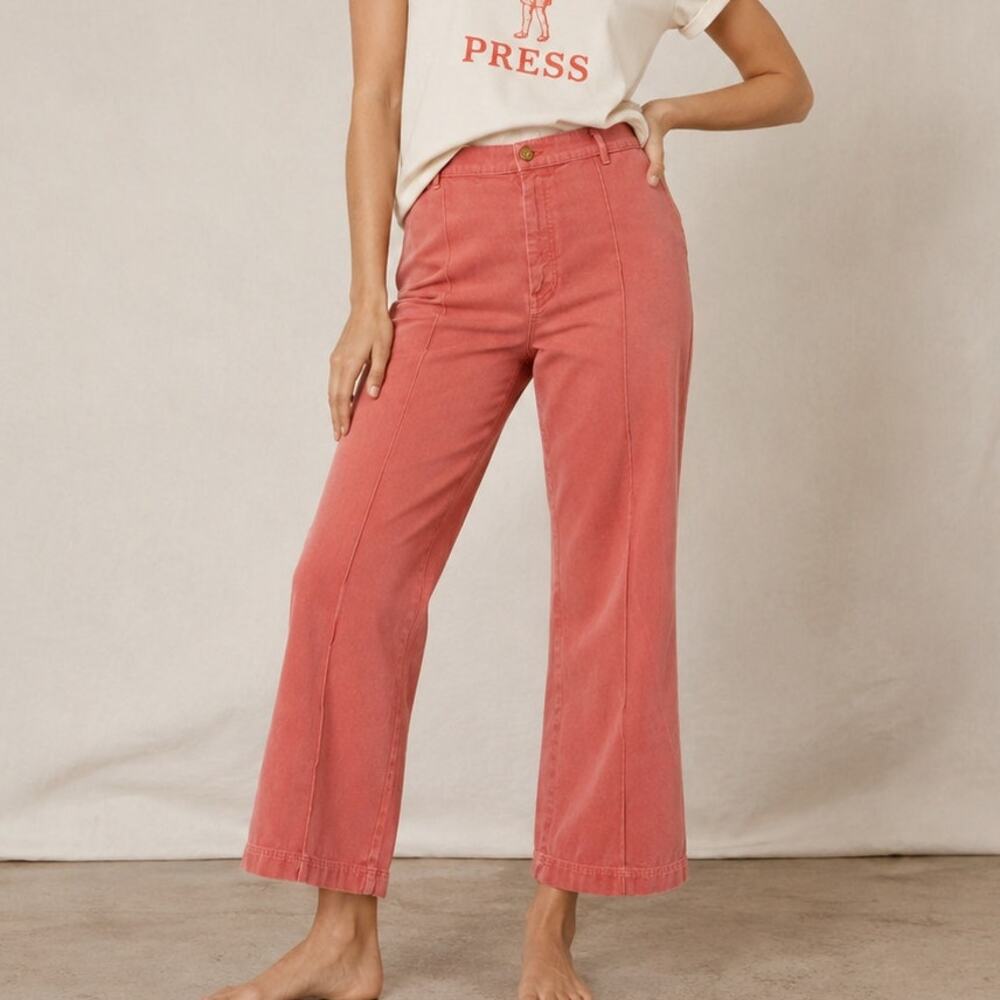 Big Bud Press Western Pant in Salmon Pink size Large